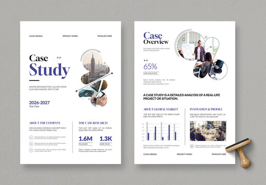 Case Study Template Layout