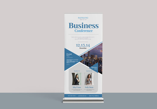Rollup Banner Template Layout