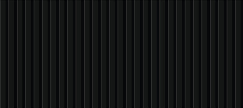 Abstract black vertical stripes or lines textured pattern seamless background vector graphic element