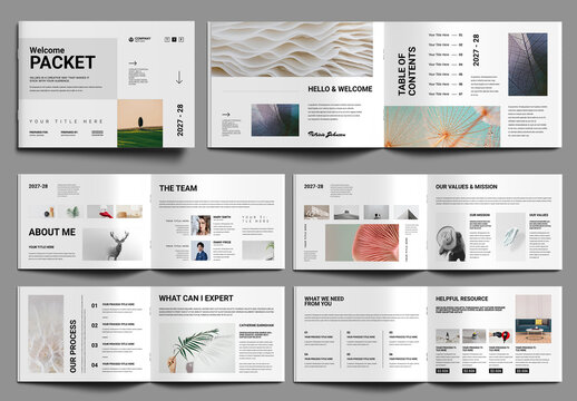 Client Welcome Packet Landscape
