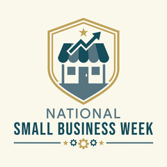 Fototapeta premium Celebrating Growth During National Small Business Week
