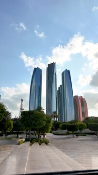 Etihad Towers Abu Dhabi &ndash; Modern Skyscrapers and Iconic Landmark Architecture in UAE