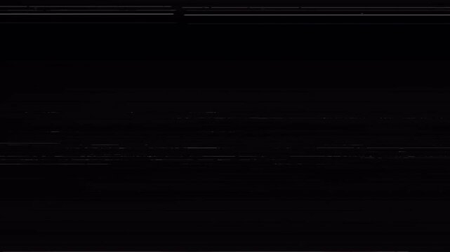 Digital VHS Interference Glitch &ndash; Dark Static Noise Overlay Transition