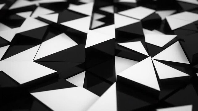 Monochromatic abstract background featuring irregular geometric shapes and artistic lines for minimalist poster design with sharp contrast and modern aesthetic in high resolution.