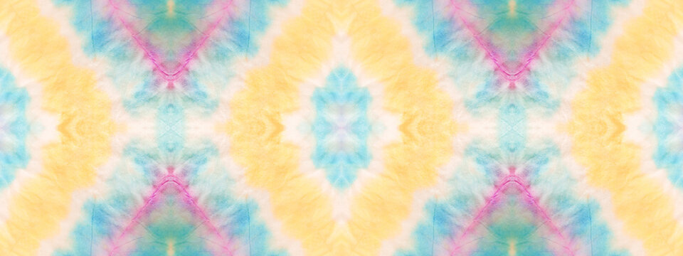 Spot Seamless Spot. Wet Geometric Colorful Blob. Tie Dye Soft Abstract Effect. Wash Ink Pattern. Ink Water Brush. Bright Aquarelle Cloth Texture. Geo Creative Abstract Splat. Wash Tie Dye Effect.
