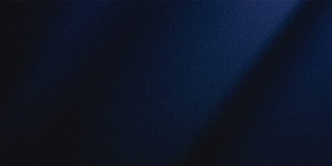 Silk satin fabric. Navy blue color. Abstract dark elegant background with space for design. Soft wavy folds.eps10 © alfan