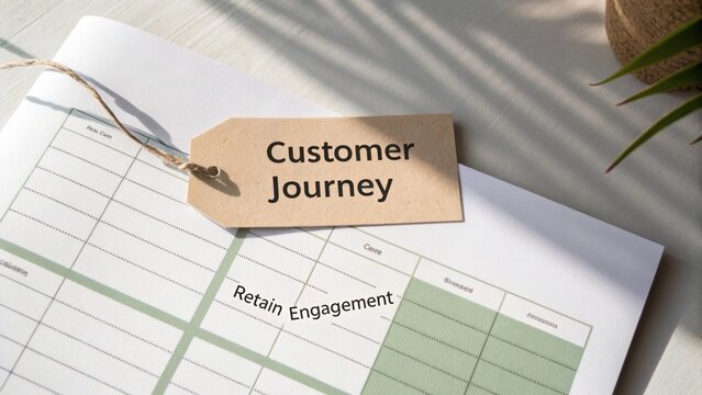 Detailed Customer Journey Mapping Template for Retaining Engagement in Business Strategies and Marketing Analysis