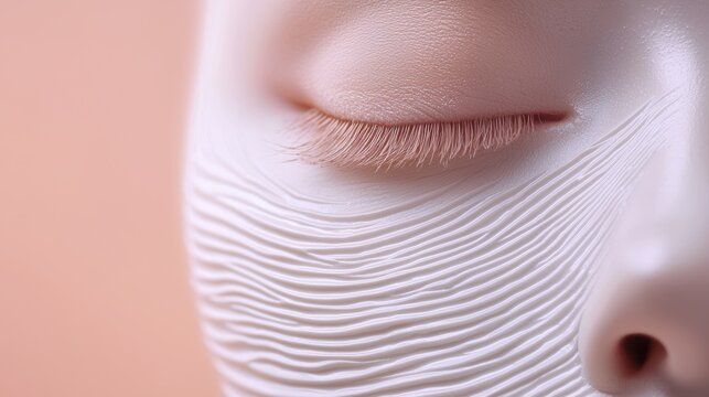 Contour tutorial in progress with a makeup artist demonstrating blending techniques.