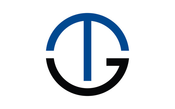 Monogram TG Letter Logo Design Service