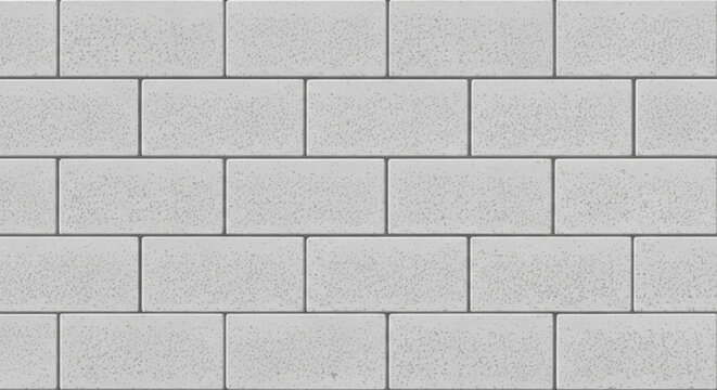 Lightweight AAC Block Wall Seamless Texture Background Illustration