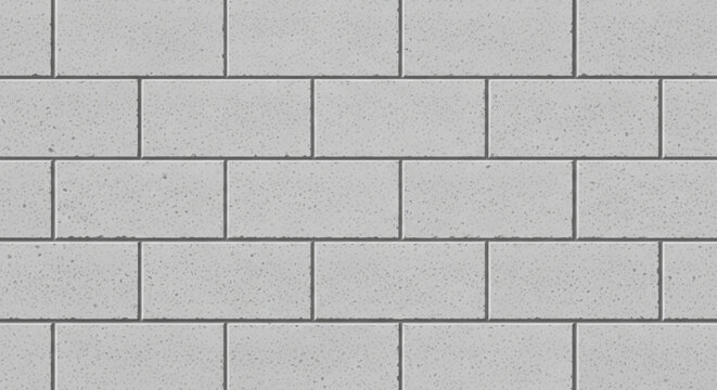 Light Grey Concrete Block Wall Background