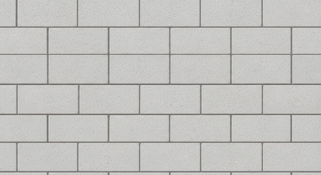 Modern Light Gray Brick Wall Texture