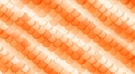 Abstract Orange Scale Pattern Background - Seamless Gradient Texture © haskar