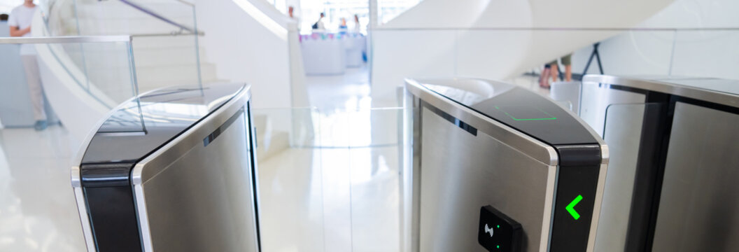 Metro Ticket Gate or Access Point