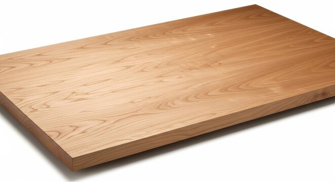 A natural maple wood panel with a subtle flame-like grain pattern, showcasing its organic texture and warm tones.