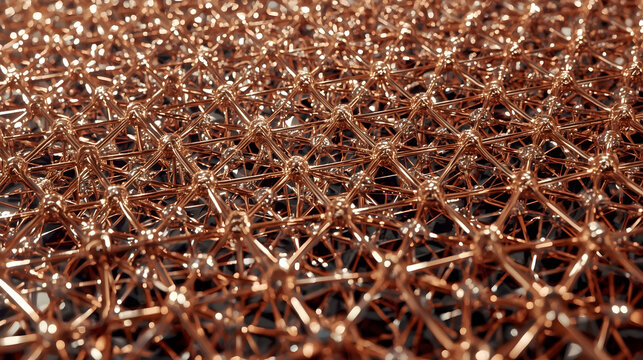 Extreme macro of complex 3D metamaterial geometric lattice structure
