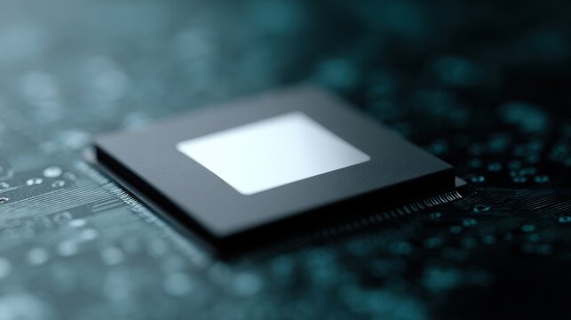 Central processor CPU chip computing technology motherboard concept