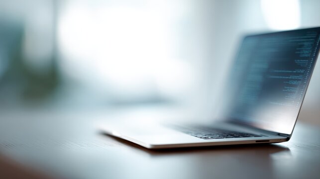 Website design coding programming laptop screen technology development concept