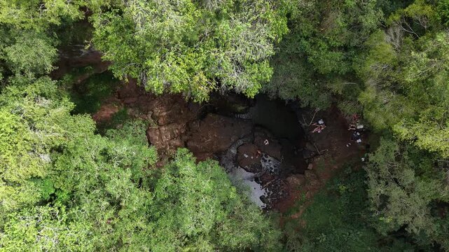 Salto Berrondo, natural waterfall, Obera, Misiones
