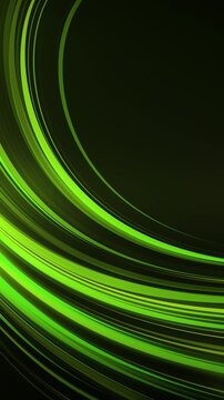Green glowing lines creating a dynamic abstract background