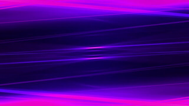 Moving blue horizontal light lines on black.futuristic background with glowing neon lines. Seamless looping technology geometric motion design. Video animation Ultra