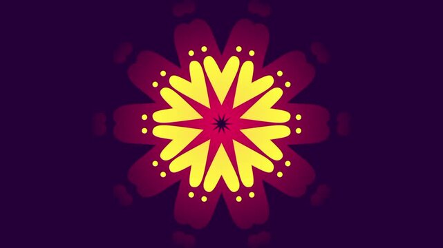 maroon and yellow background video loop