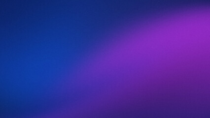 Obraz premium Abstract Blue and Purple Gradient Background with Grainy Texture and Soft Lighting