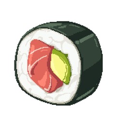 Japanese food icon tuna maki © Minanami