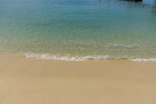Views of Siloso beach Singapore 