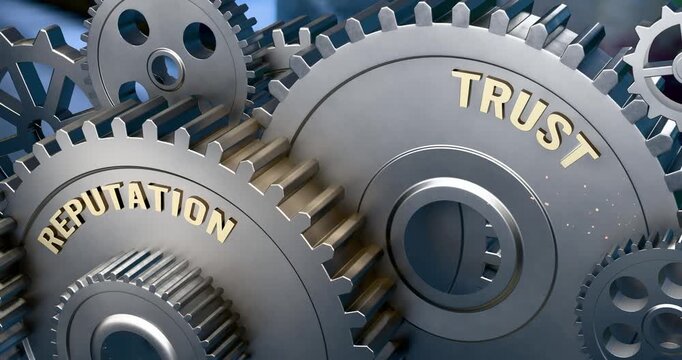 Reputation is a power gear of trust. It's the driving force in the Trust Engine. Reputation sets trust in motion. No AI, created by humans for humans.
