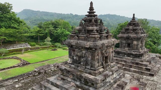 9th-Century Hindu Heritage: Exploring Candi Barong, Indonesia