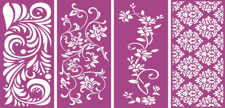 Premium Jali Screen Patterns | Laser Cut EPS Bundle