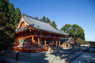 Obraz premium Katsuoji Temple / The Temple of Winning Luck in Kyoto, Japan 