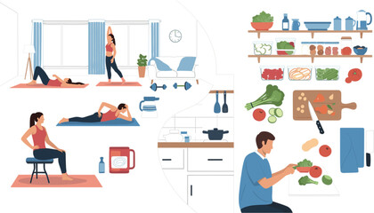 Pixel art gaming icons spiral with arcade machines controllers coins hearts and retro video game elements in 8 bit style vector illustration © msttaniyaakter