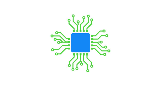 Microchip Electronic Circuit Board Design.