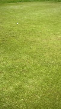 short game training on the golfgreen
