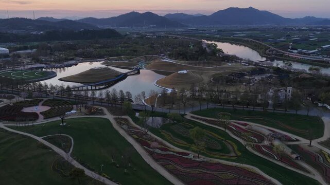 봄이 한창인 순천