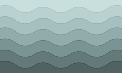 Fototapeta premium Vector abstract gray wavy background