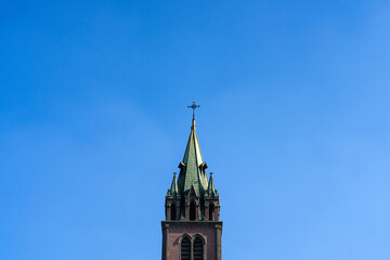 Obraz premium bell tower of Myeongdong Cathedral in Seoul, South Korea