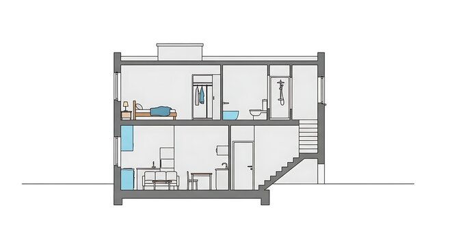 House Floor Plan Interior Design.
