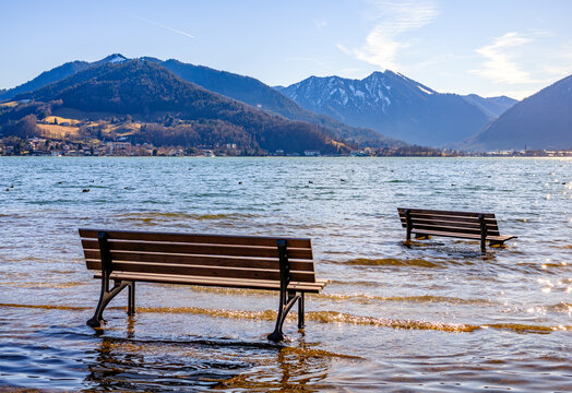famous tegernsee lake - bad wiessee