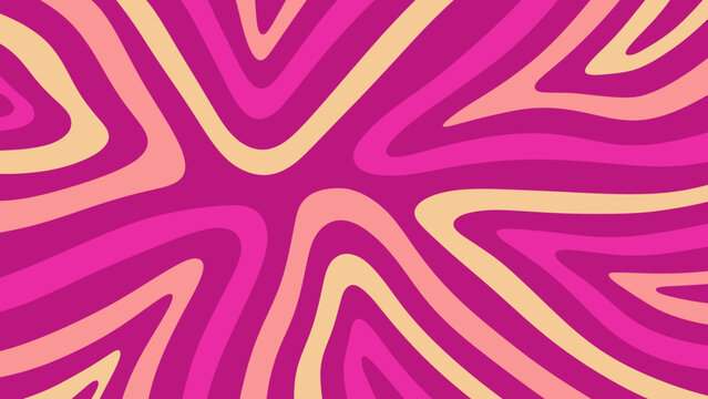 abstract pink colorful background with line swirls pattern
