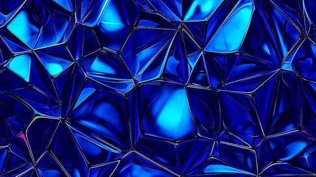 Digital polygon 3d geometry abstract background
