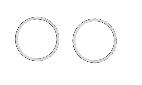 Minimal Double Circular Frames