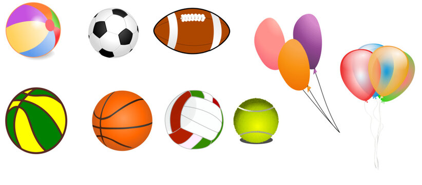 balles et ballons