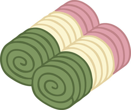 Getuk lindri cassava dessert traditional