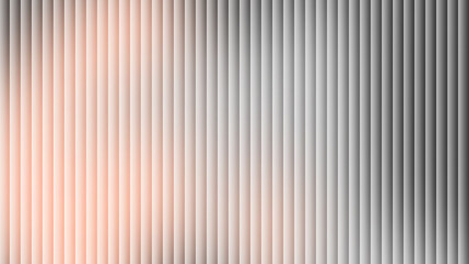 Fototapeta premium Abstract Minimalist Background with Vertical Grey Lines and Soft Peach Light Gradient for Corporate Design