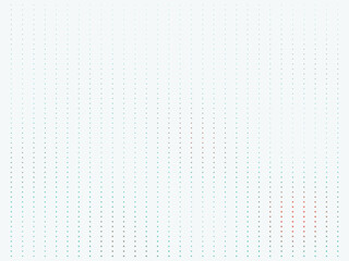 Fototapeta premium Abstract Particle Wave Pattern Data Visualization Design