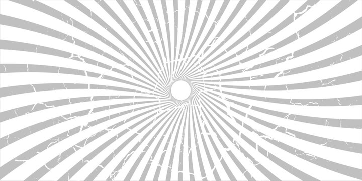 Ray sun light. Sunburst background. Radial circle line. Pattern starburst. Comic beam lines. Sun effect rays. Abstract firework. Concentration stripe. Cartoons lightning style. Vector illustration