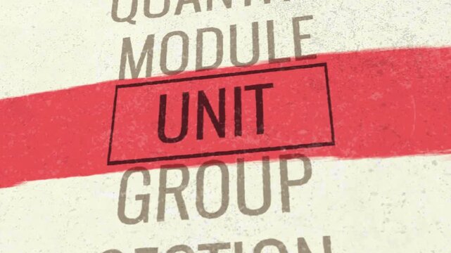 Unit 3D Scrolling Title Animation